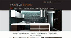 Desktop Screenshot of innovativekitchens.net